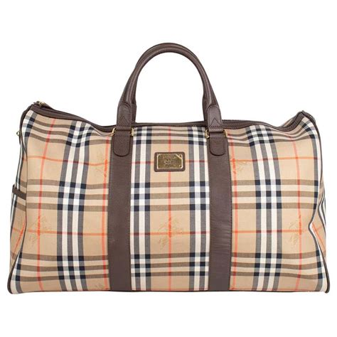 burberry overnight bag.